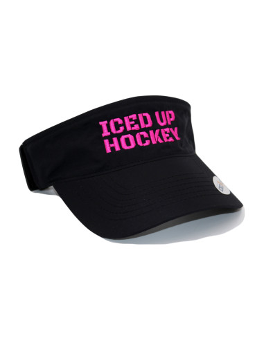 IU Hockey Visor Curved Black