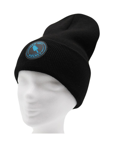 IU Hockey Cuffed Beanie Black