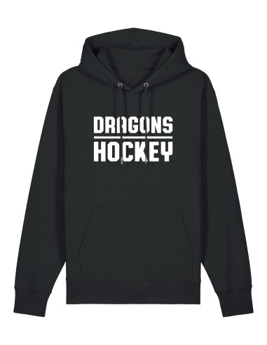 Dragons Hockey Hoodie Black