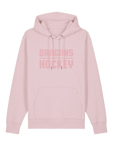 Dragons Hockey Hoodie Pink