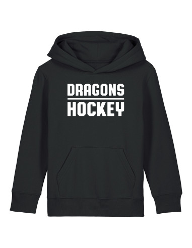 Dragons Hockey Hoodie Kids Black